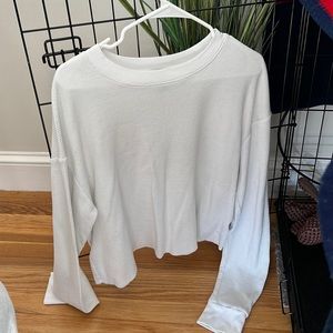 Thermal cropped long sleeve